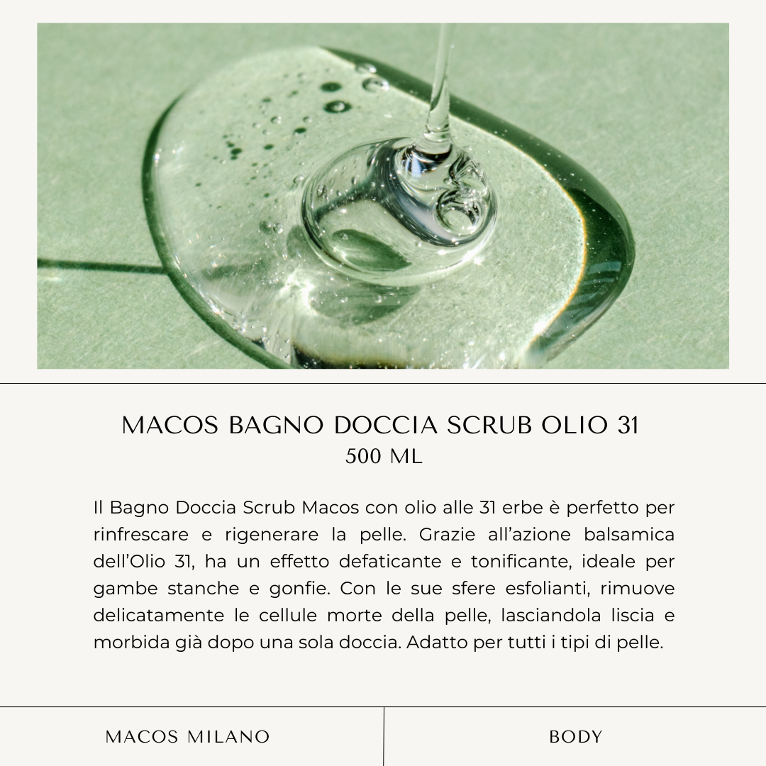 Bagno doccia scrub olio 31