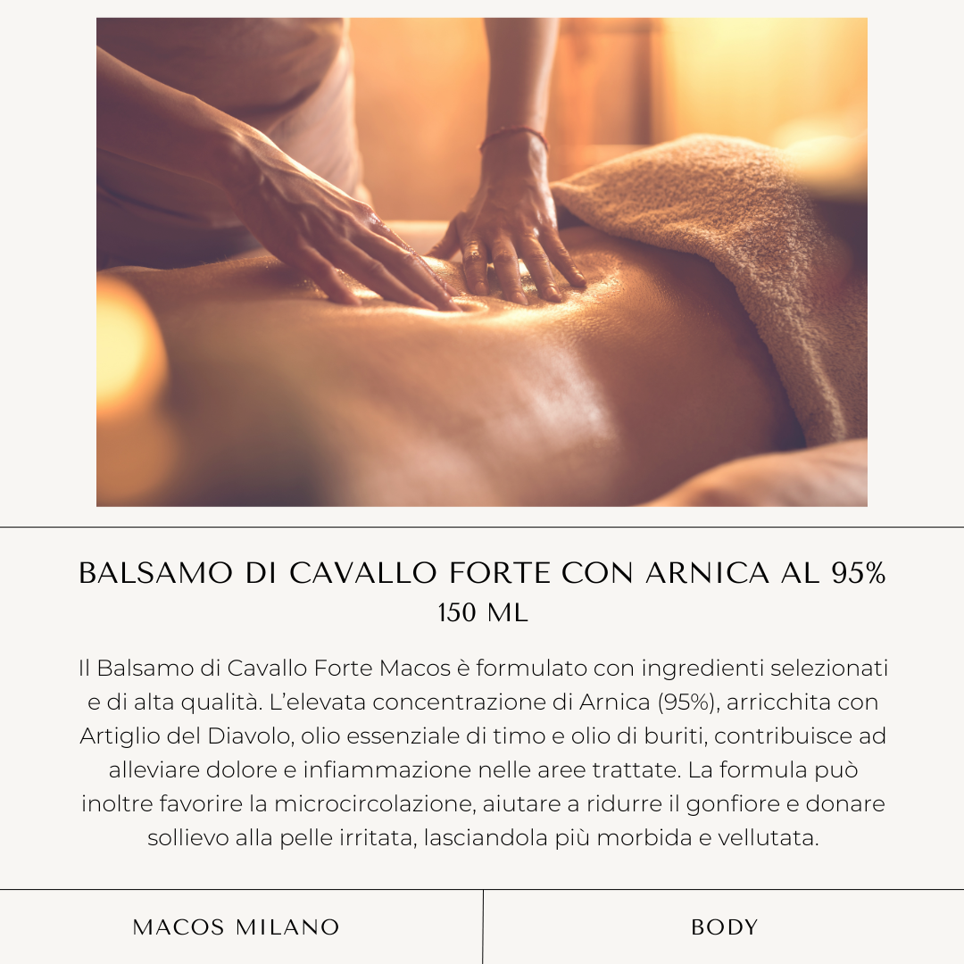 Balsamo di Cavallo Forte con Arnica al 95%