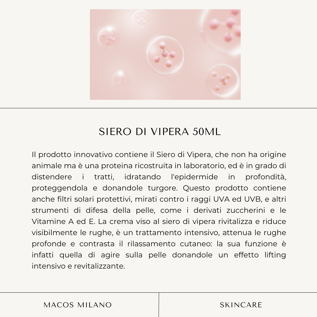 Crema Viso Siero di Vipera
