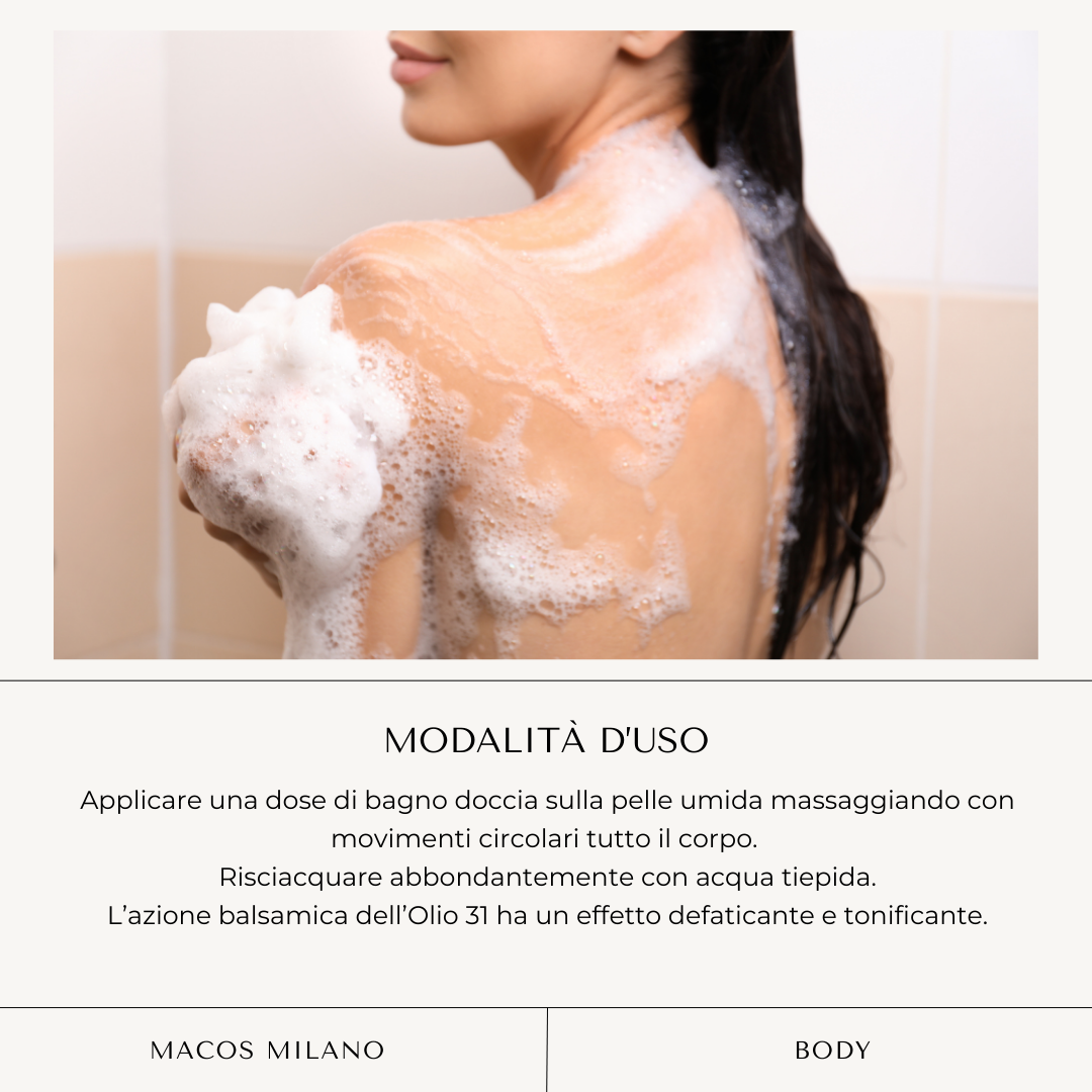 Bagno doccia scrub olio 31