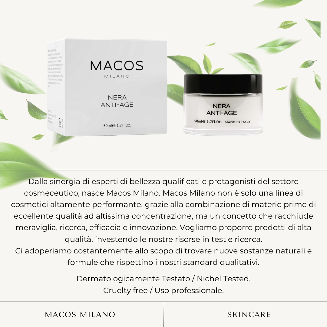 Crema viso nera antiage