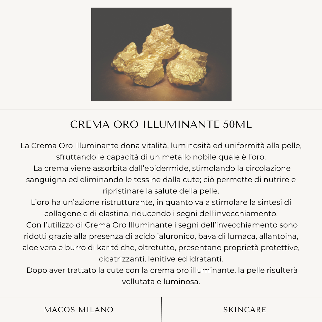 Crema Viso Oro Illuminante